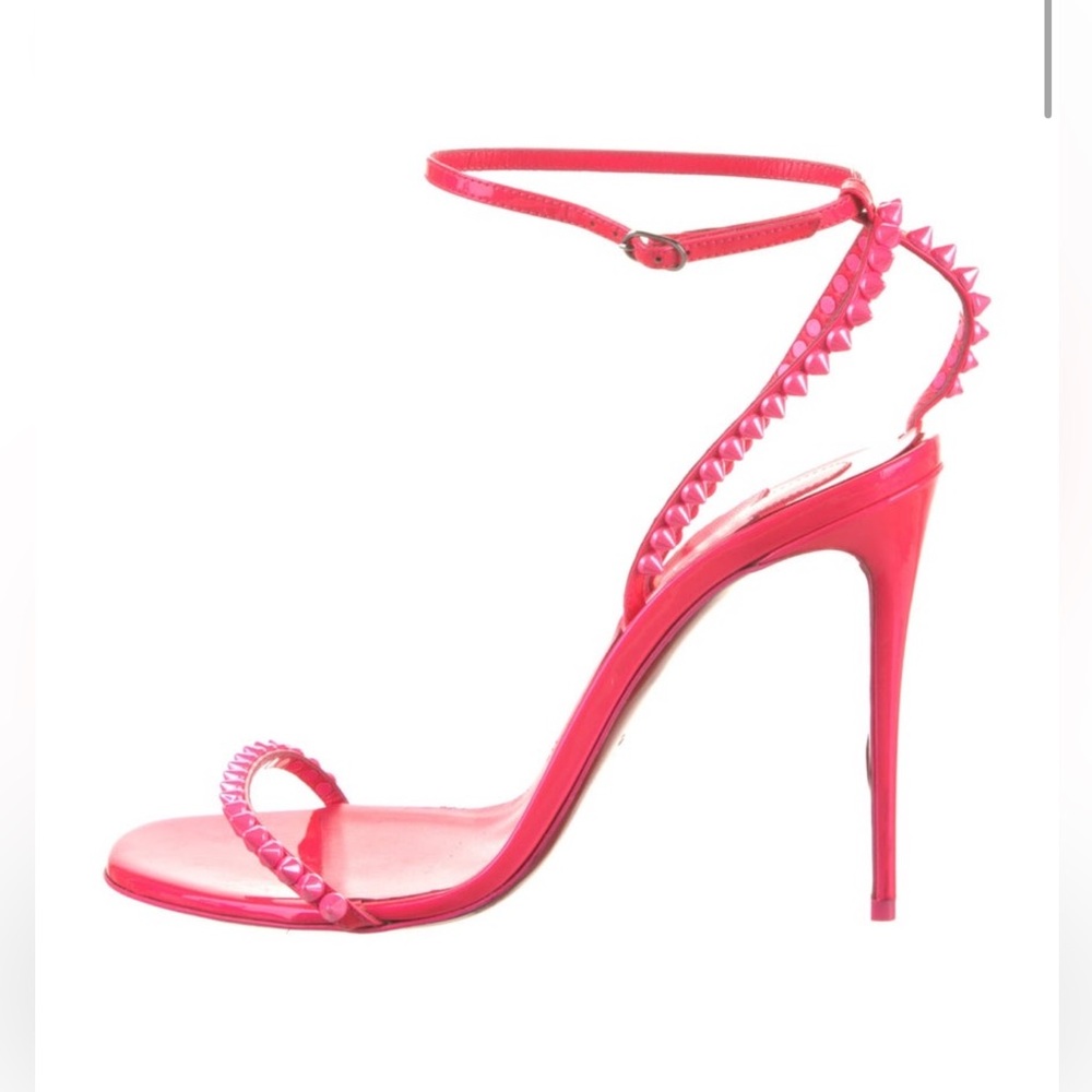 Christian Louboutin So Me Spike Sandals 40